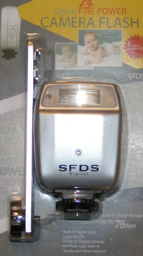 Bower Compact Digital Slave Flash Silver - Bower SFDS