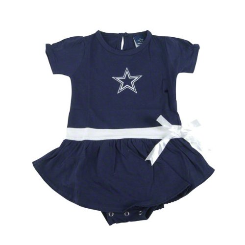 Dallas Cowboys Infant Navy Merry Go Round Dress