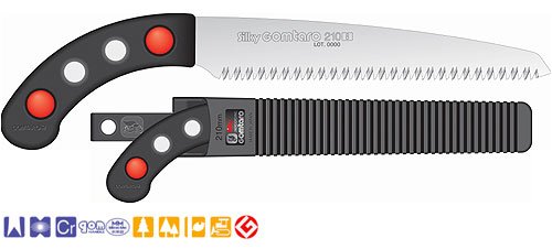 Silky Straight Pruning Multi-Purpose Hand Saw GOMTARO 210 Large Teeth
