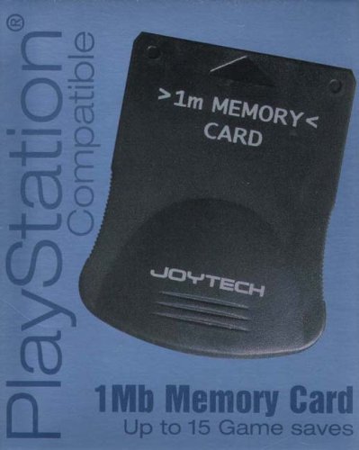 Childrens Toyshop  Video Games : Memory Card 1 MB - Black