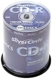  : Silver Circle CD-R 100er Spindle 700 MB, 52x Speed CD-Rohlinge