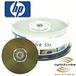 HP 52x LightScribe 700MB 80-Minute CD-R Media - 25 Pack