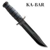 KABAR Black Plain Edge Fighting Knife