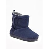 オールドネイビー OLD NAVY/ パフォーマンスフリースブーティーズ インクブルー シューズ M(2歳～3歳)【並行輸入】