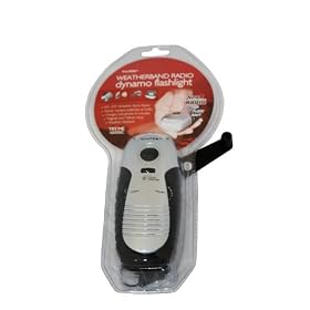Weatherband Radio Dynamo Flashlight w  NOAA Alert by 