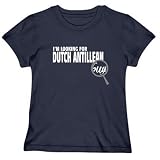 T-Shirt Woman Navy Blue  Looking For Dutch Antillean Guys  Netherlands Antilles Country
