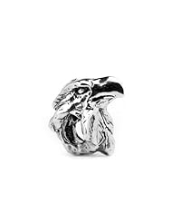 Novobeads Eagle Sterling Silver Charm Bead - Made in USA w imported materials - Fits all major bead bracelets