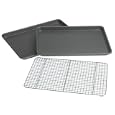 Chicago Metallic Professional 3-Piece Value Pack with 2 Cookie/Jelly Roll Pans and Cooling Grid