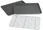 Chicago Metallic Professional 3-Piece Value Pack with 2 Cookie/Jelly Roll Pans and Cooling Grid