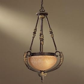 Minka 814-355 Camden 3 Light Pendant, Golden Bronze by Minka