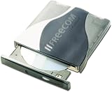 41DJ8KC744L. SL160  Freecom Traveller II externes DVD ROM Laufwerk 8x24x Grau (Retail)