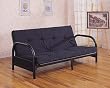 Black Futon Frame By Coaster Furniture