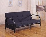 Black Futon Frame By Coaster Furniture