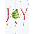 Joy Ornament Boxed Christmas Cards - 40 ct