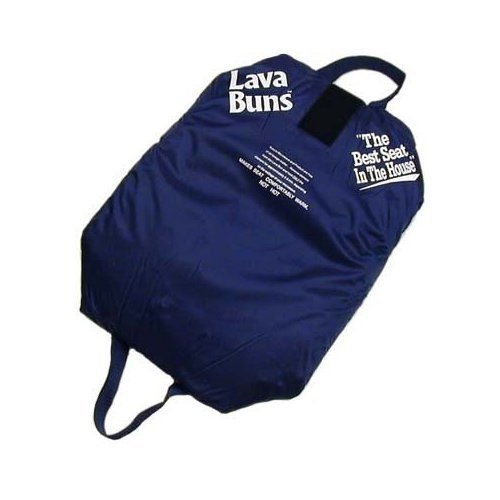 Childrens Toyshop  Outdoor Living : Lava Buns Heated Seat Cushion (Navy) (12"H x 17"W)
