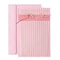 50-Count Pink Photo Announcements