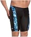 Speedo Men's Xtra Life Lycra Shining Star Spliced Jammer Performance Swimsuit, Blue, ...