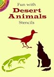 Fun with Desert Animals Stencils (Dover Little Activity Books)