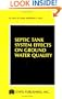Septic Tank System Effects on Ground Water Quality