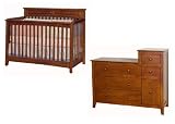 Eastland 2 Piece Collection w/ Crib & Dressing Station