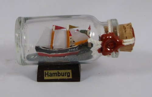 2-Mastschoner mit Landschaft Mini