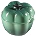 Le Creuset Stoneware 12.8 Ounce Petite Bell Pepper Casserole, Jade