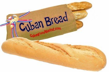 Cuban Bread 3 Fresh loaves, 8 oz each.