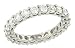 Round Common prong Set Diamond Eternity Band 2.40cttw