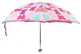 Fabulous Butterfly Pattern UV-Protected Fold-up Parasol