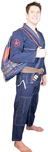 #1 BUNDLE in BJJ Jiu Jitsu Gi's Includes Free Belt + Free Carrying Bag + 30 Day Comfort Guarantee + Free Submission and Position Videos . IBJJF Approved - Lone Star Premium Uniform...