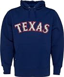 Texas Rangers Dark Royal Signature Hooded Sweatshirt