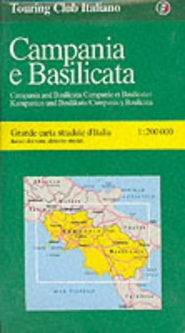 Campania and Basilicata (Naples, Potenza, Bari) (Regional Maps)