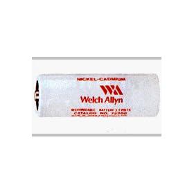 Welch Allyn Replacement NiCad Rechargeable Battery (Orange) for 71000-A (Model 72300)