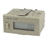 uxcell タイム カウンター AC 110-220V 4ネジ 端子 6桁 アキュムレー