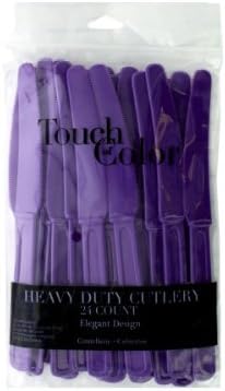 Wholesale Set of 96, 24Pk Purpl Pls Knv 01123 (Party Supplies, Party Utensils