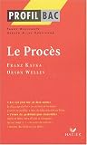 Revue Hatier  / Le Procès : Franz Kafka (1925), Orson Welles (1963)