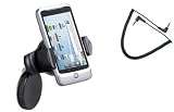Fonus Brand UNIVERSAL Expandable 360 degree Rotatable Car Windshield Holder Mini Swivel Window Mount Dock Dash Stand fits AT&T Samsung Galaxy i7500