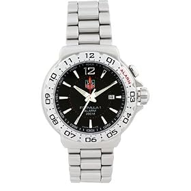 Click here to buy Tag Heuer Mens Formula 1 Alarm Steel Watch - WAC111A.BA0850 by TAG Heuer.