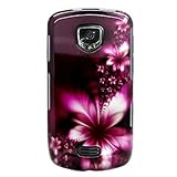 Hard Snap on Plastic With ROSE RED ILLUSION Design Sleeve Faceplate Cover C ....