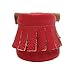 Sayoyo Baby Red Bow Tassels Soft Sole Leather Infant Toddler Prewalker Shoes (12-18 Months/6-6.5 M US Toddler, Red)