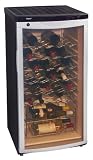 Haier BC112G 30-Bottle Wine Cellar, with Contoured Smoked Glass Door
