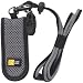 USB Drive Shuttle Neoprene Black with Lanyard