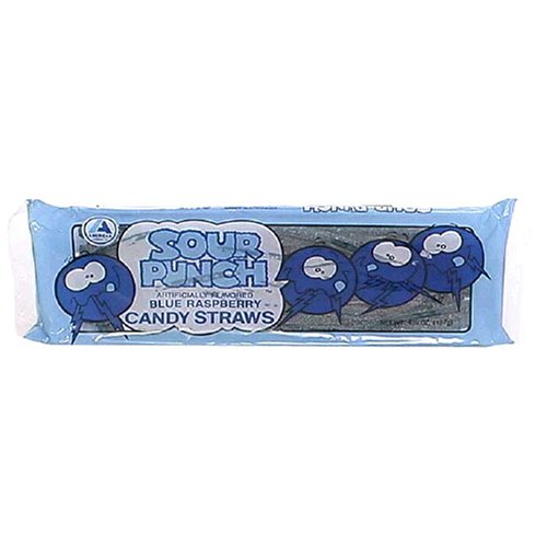 Sour Punch Blue Raspberry, 4.5-Ounce Tins (Pack of 24) by Raspberry Candy