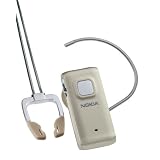 Nokia BH-800 Bluetooth Headset - Silver White