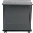 Wood AR-28-E A/V Cabinet - Wood - Ebony