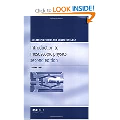 Introduction to Mesoscopic Physics (Mesoscopic Physics and Nanotechnology)