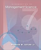 Introduction to Management Science (7th Edition)