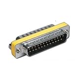 Computer : 25 Pin Male Male Parallel DSUB Gender Changer Adapter