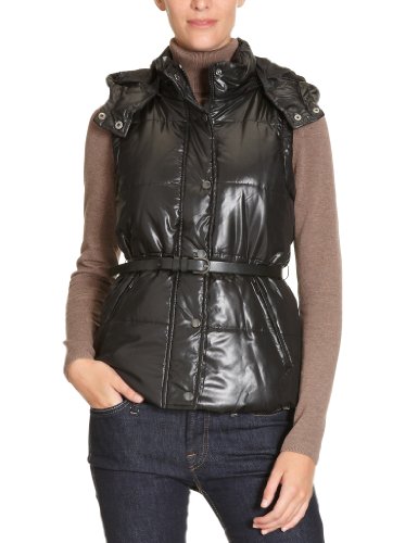 ONLY Damen Weste 15057880, Gr. 38 (M), Schwarz (BLACK) Preisvergleich