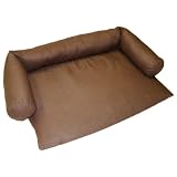 K&H Cool Bed 3 Cover Bolster Sheet, Large, Cappuccino